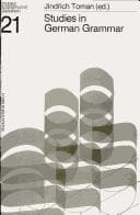 Tapa de Studies in German grammar