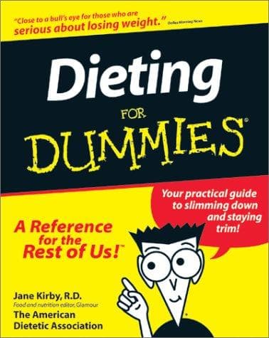 Tapa de Dieting for dummies