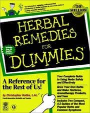 Tapa de Herbal remedies for dummies
