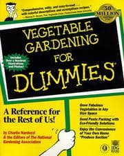 Tapa de Vegetable gardening for dummies