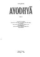 Tapa de Ayodhya: The History of Ayodhya from the 7th Century Bc to the Middle of the 18th Century