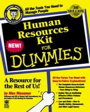 Tapa de Human resources kit for dummies