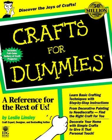 Tapa de Crafts for dummies