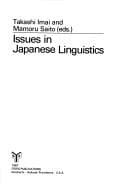 Tapa de Issues in Japanese Linguistics