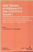 Tapa de Proceedings of the Bakuriani Colloquium in Honour of Yu.v. Prokhorov (New Trends in Probability & Statistics)