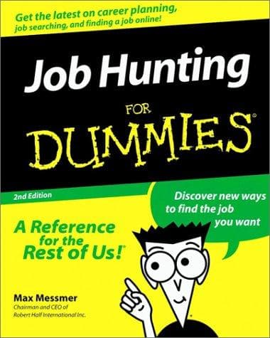 Tapa de Job hunting for dummies