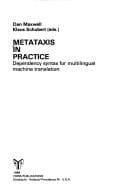 Tapa de Metataxis in Practice