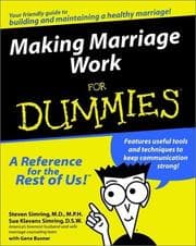 Tapa de Making marriage work for dummies