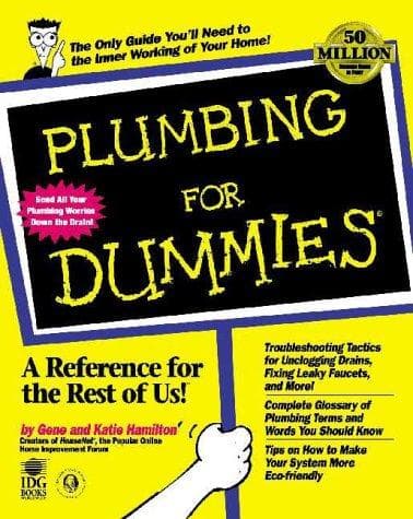 Tapa de Plumbing for Dummies (For Dummies Series)
