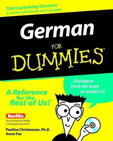Tapa de German for dummies
