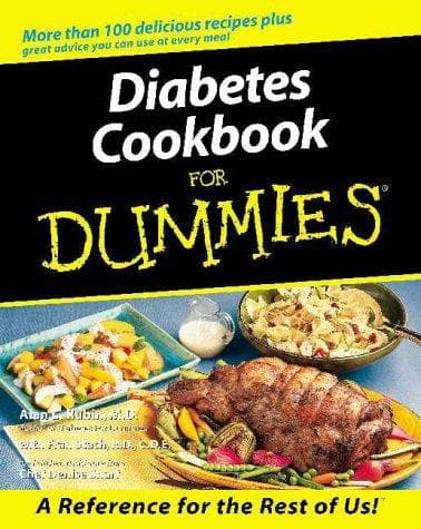Tapa de Diabetes cookbook for dummies