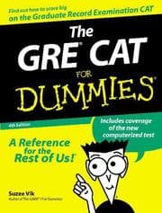 Tapa de The GRE CAT for dummies