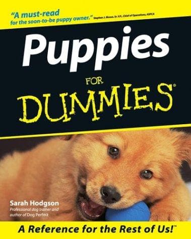 Tapa de Puppies for dummies