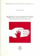 Tapa de Parental Leave Institutions in Eighteen Post-War Welfare States (Swedish Institute for Social Research)