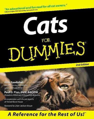 Tapa de Cats for dummies
