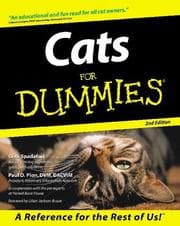 Tapa de Cats for dummies
