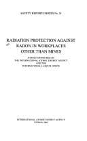 Tapa de Radiation Protection Against Radon in Workplaces Other than Mines SafetyReports Series No. 33