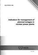 Tapa de Indicators for Management of Planned Outages in Nuclear Power Plants