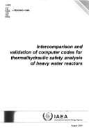 Tapa de Intercomparison and Validation of Computer Codes for Thermohydraulic Safety Analysis of Heavy Water Reactors
