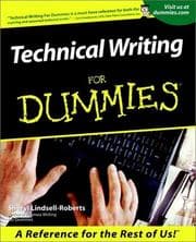 Tapa de Technical Writing for Dummies