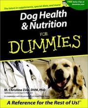 Tapa de Dog health & nutrition for dummies