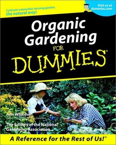 Tapa de Organic Gardening for Dummies
