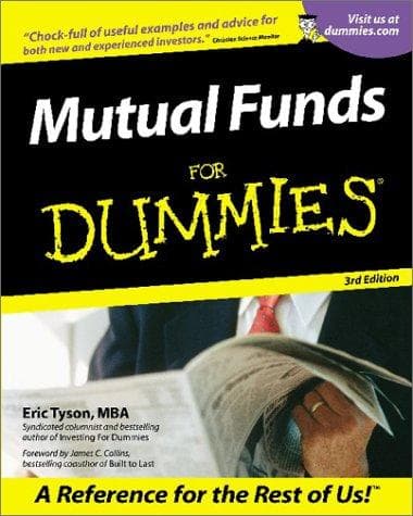 Tapa de Mutual funds for dummies