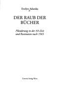 Tapa de Der Raub der Bücher
