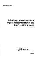 Tapa de Guidebook on environmental impact assessment for in situ leach mining Projects
