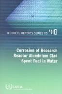 Tapa de Corrosion of Research Reactor Aluminium Clad Spent Fuel in Water