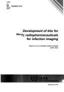 Tapa de Development of Kits for 99mTc Radiopharmaceuticals for Infection Imaging