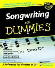 Tapa de Songwriting for dummies