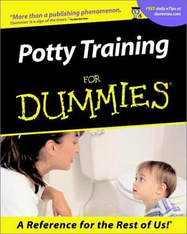 Tapa de Potty training for dummies