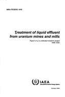 Tapa de Treatment of Liquid Effluent from Uranium Mines and Mills