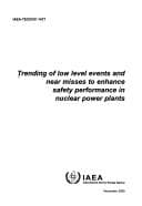 Tapa de Trending of low level events and near misses to enhance safety performance in nuclear power Plants