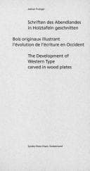 Tapa de The Development of Western Type Carved in Wood Plates