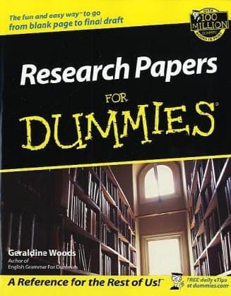 Tapa de Research papers for dummies