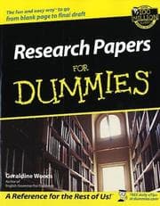 Tapa de Research papers for dummies