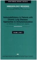 Tapa de Immunodeficiency in Patients with Chronic Lung Diseases-Approaches to Immunomodulation