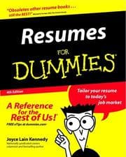 Tapa de Resumes for Dummies