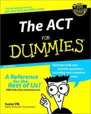 Tapa de The ACT for dummies