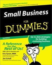 Tapa de Small business for dummies