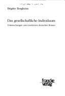 Tapa de Gesellschaftliche Individuum