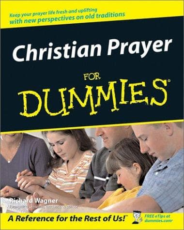Tapa de Christian Prayer for Dummies