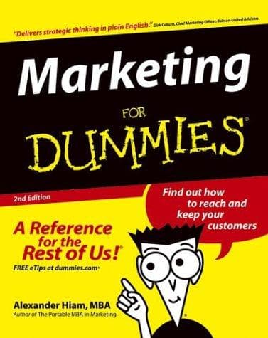 Tapa de Marketing for Dummies