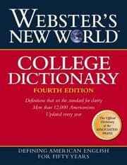 Tapa de Webster's New World College Dictionary