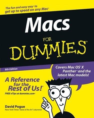 Tapa de Macs For Dummies