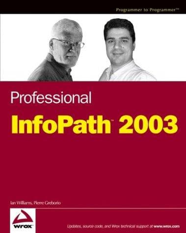 Tapa de Professional InfoPath 2003