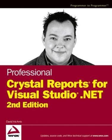 Tapa de Professional Crystal Reports for Visual Studio .NET