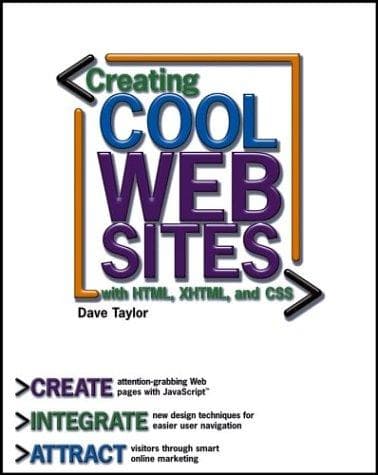 Tapa de Creating Cool Web Sites with HTML, XHTML, and CSS